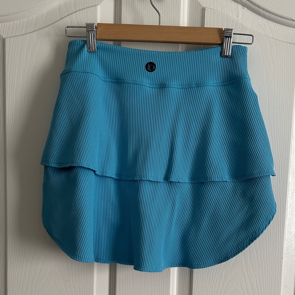Blue Layered Skirt - Picture 2 of 5
